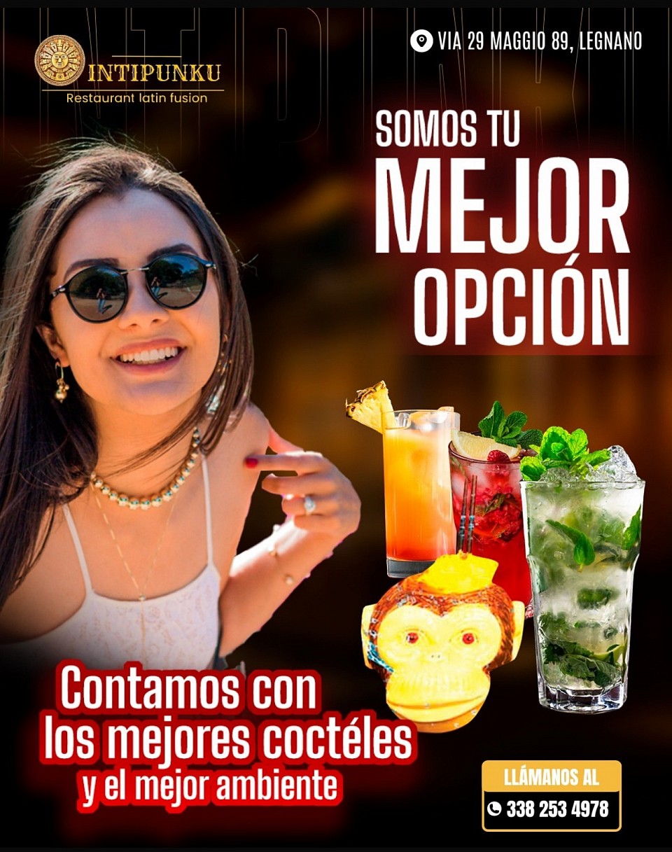 Venerdì tutti Coktail migliori di Legnano