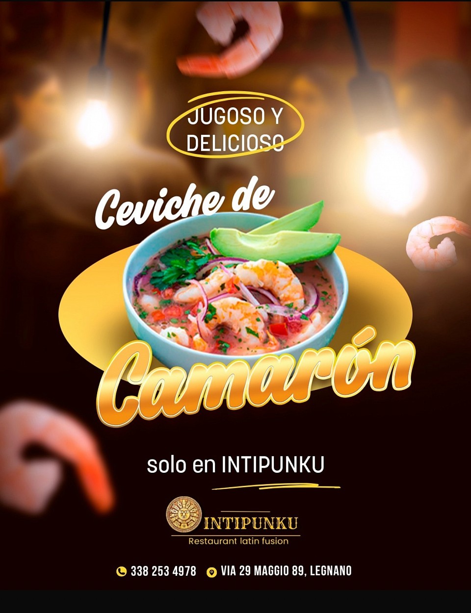 Ceviche de camarón